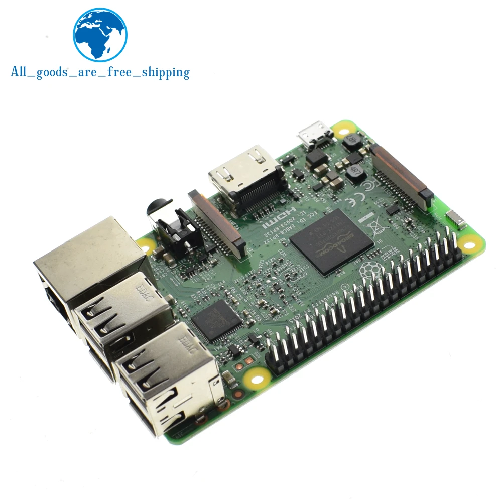 TZT Element 14 raspberry pi 3 Model b/raspberry pi/raspberry/pi3 b/pi 3/pi 3b с wifi и bluetooth