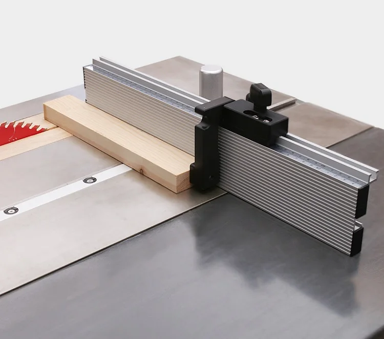 

DIY 450/600/800mm Track Brackets Miter Track Stop Scale Set Woodworking T Slot Aluminum Table Saw Fence Workbench