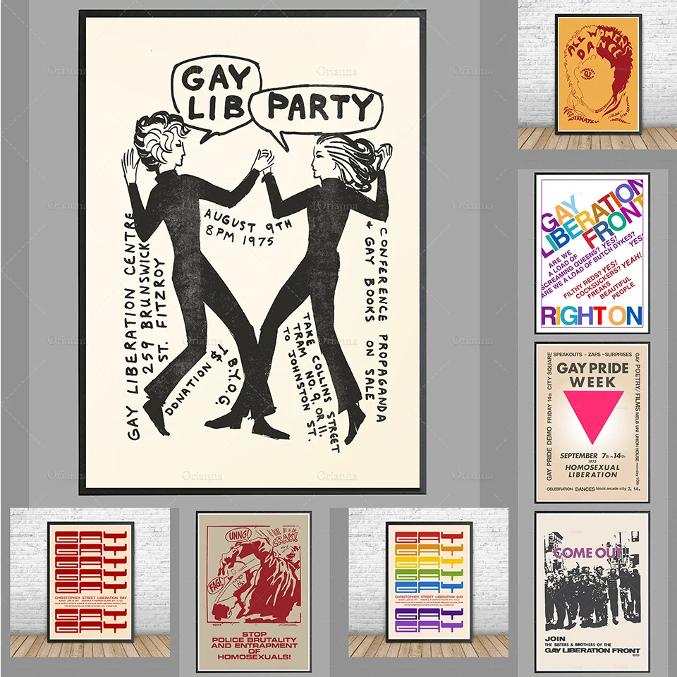 Плакат с изображением дня гордости для геев 1973 48 50 дней рождения Университет