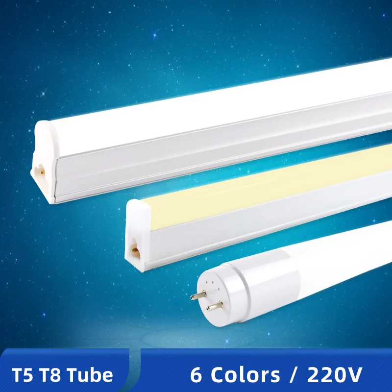 

OK-B T5 LED Tube T8 Lamp 30cm 60cm Integrated Lights 6W 10W 220V T5 Light Lamps Lighting 300mm 600mm LED Fluorescent Tubes
