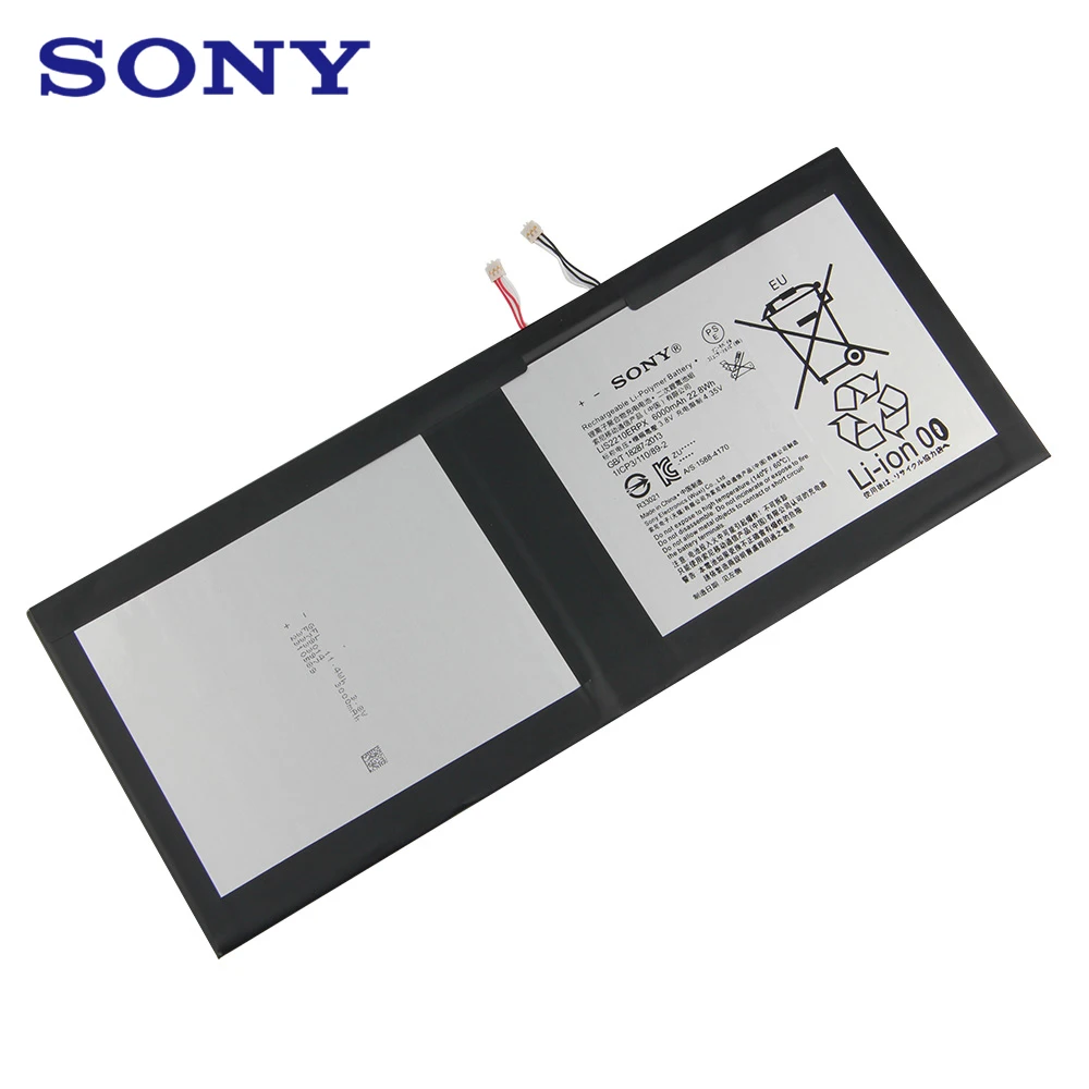 Оригинальный Сменный аккумулятор для планшета Sony Xperia Z4 Tablet Ultra SGP712 SGP771 LIS2210ERPX