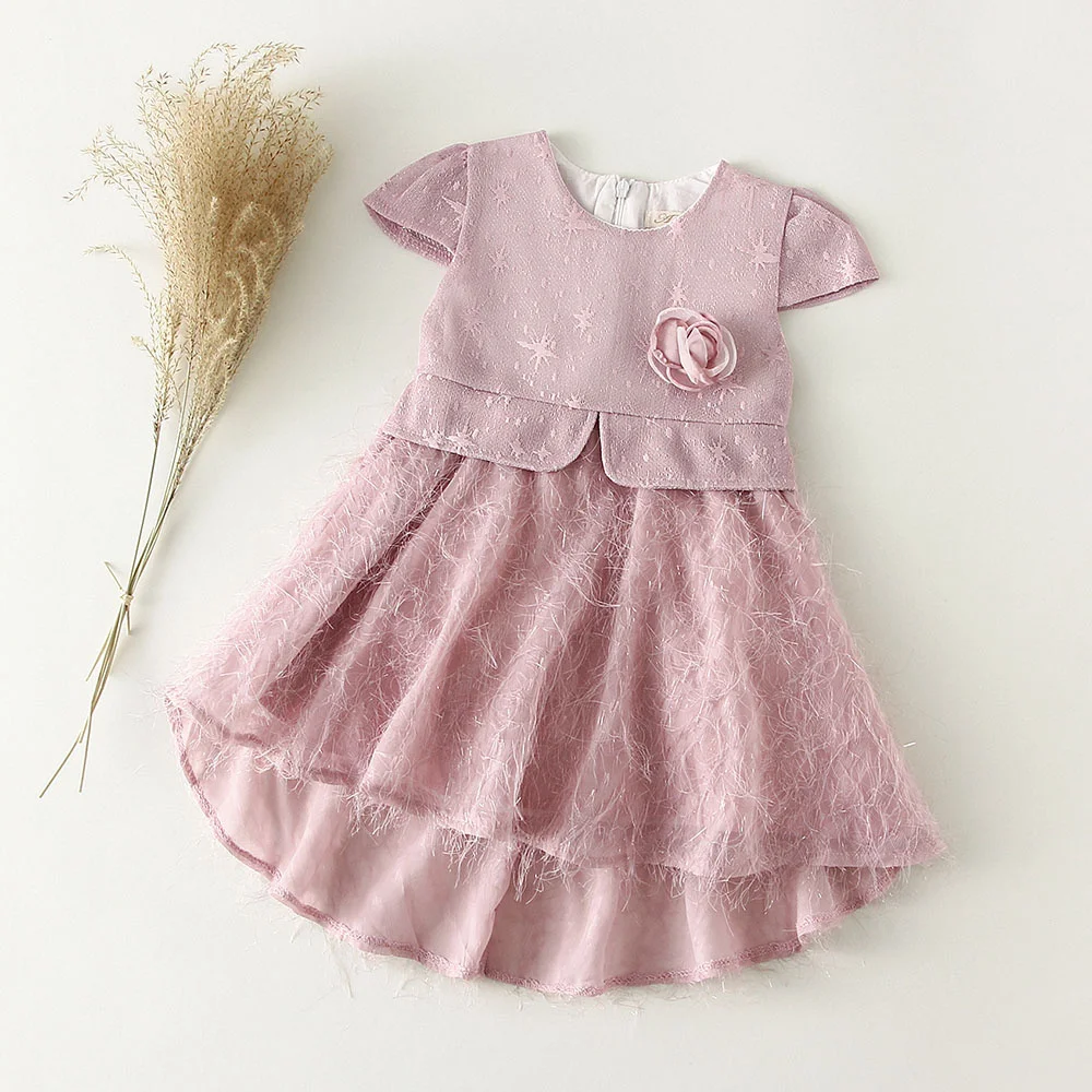 

Newborn Baby Dress Summer Baby Girl Clothes Tulle Lace Infant Party Clothing 1 Year Birthday Dress For Girl Baby Evening Dress