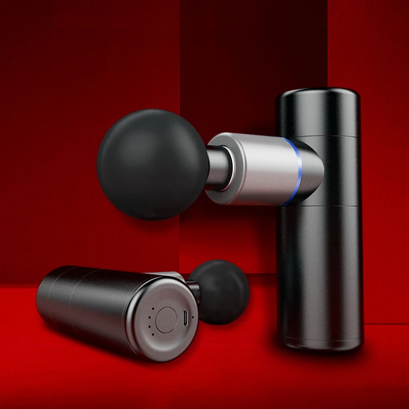 Электрический массажный пистолет для мышц малого размера массажер глубоких