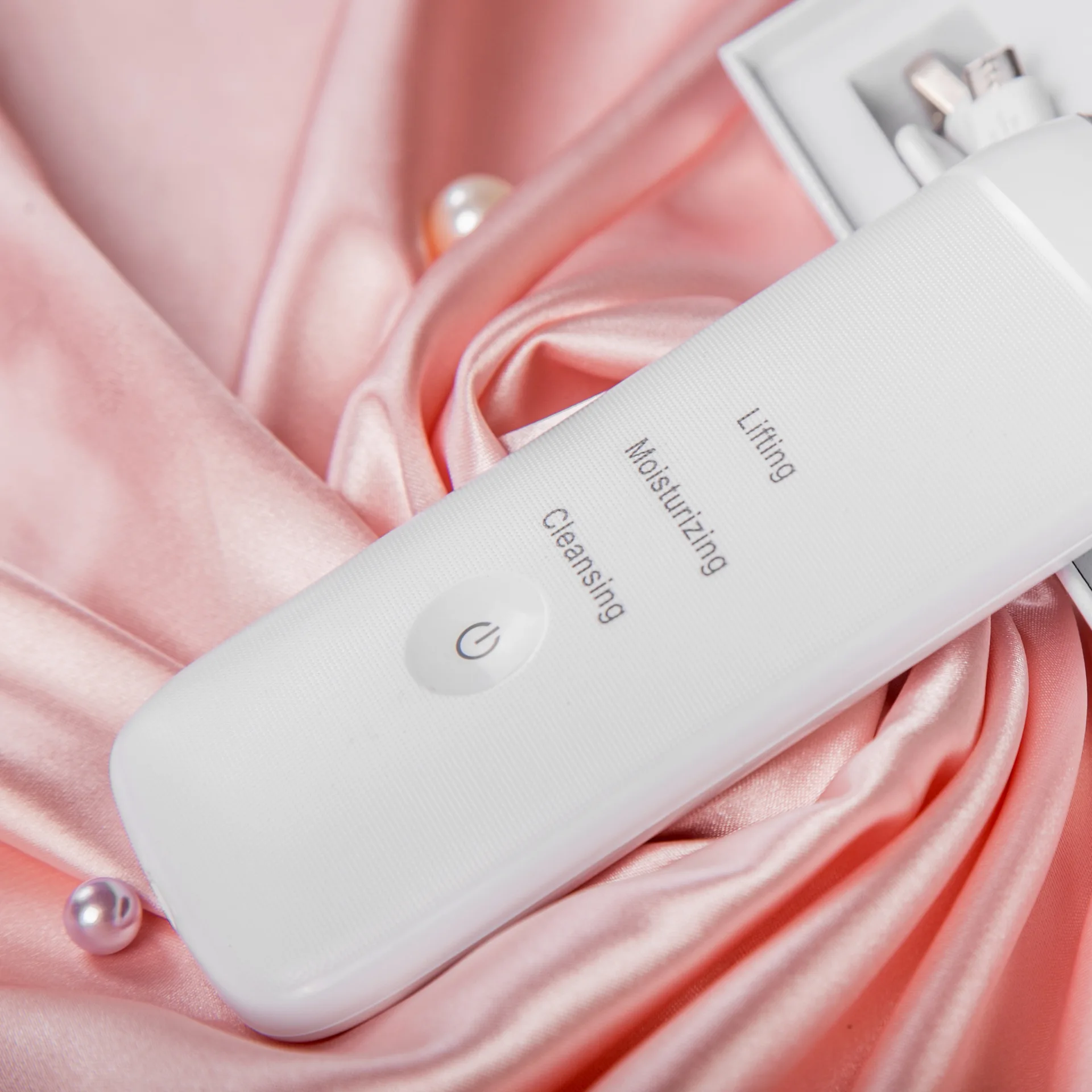 Ультразвуковой скребок для кожи лица глубокое очищение пор и устройство ухода за