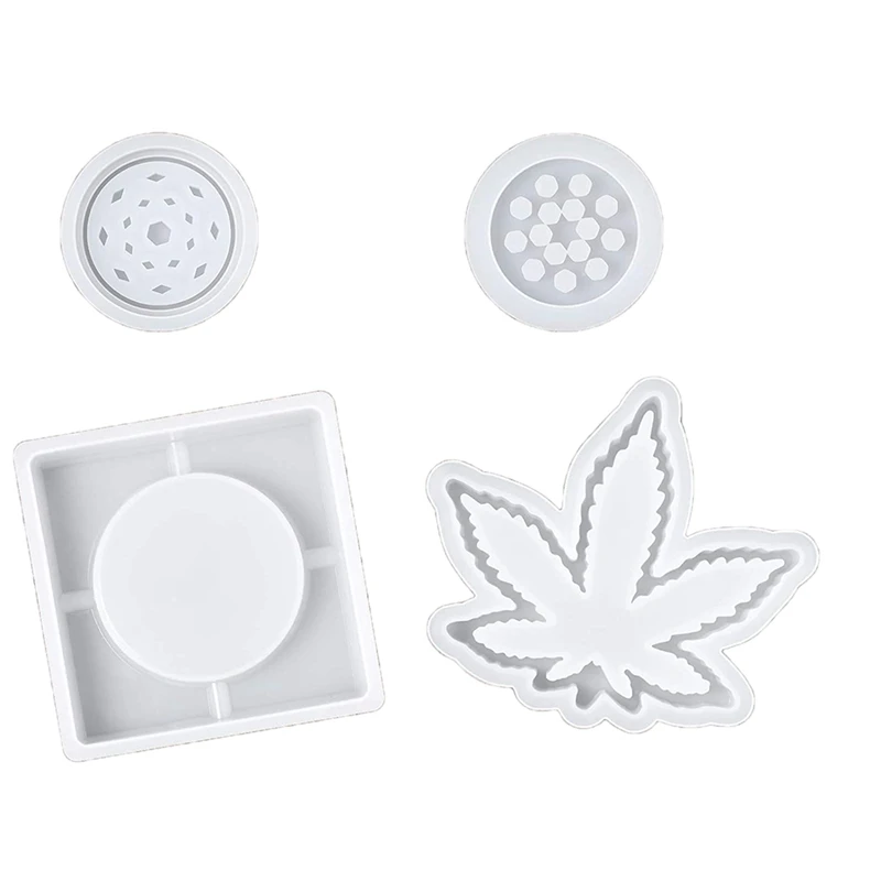 

Формы для литья из силиконовой смолы, в том числе форма из кленового листа, Форма Для Измельчения специй, форма для эпоксидной смолы, силикон...