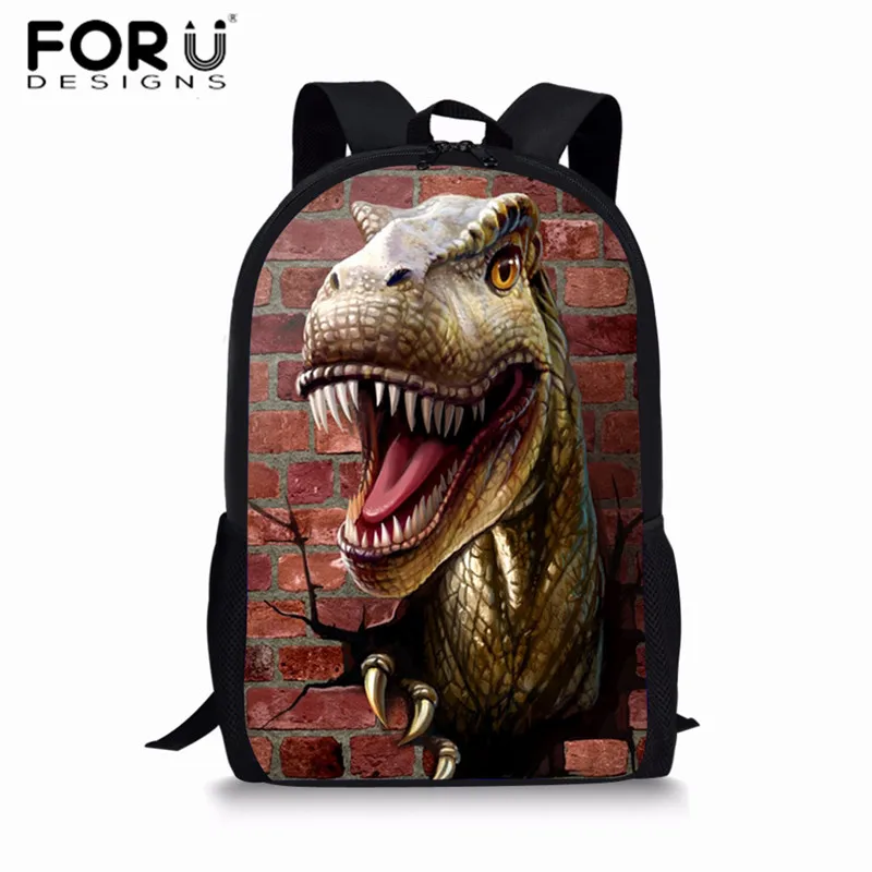 Z5070C FORUDESIGNS Jurassic World детские школьные ранцы для мальчиков T-rex рюкзак в виде динозавра первичные Детские рюкзаки детская сумка на подарок Mochilas - Цвет: Z5070C