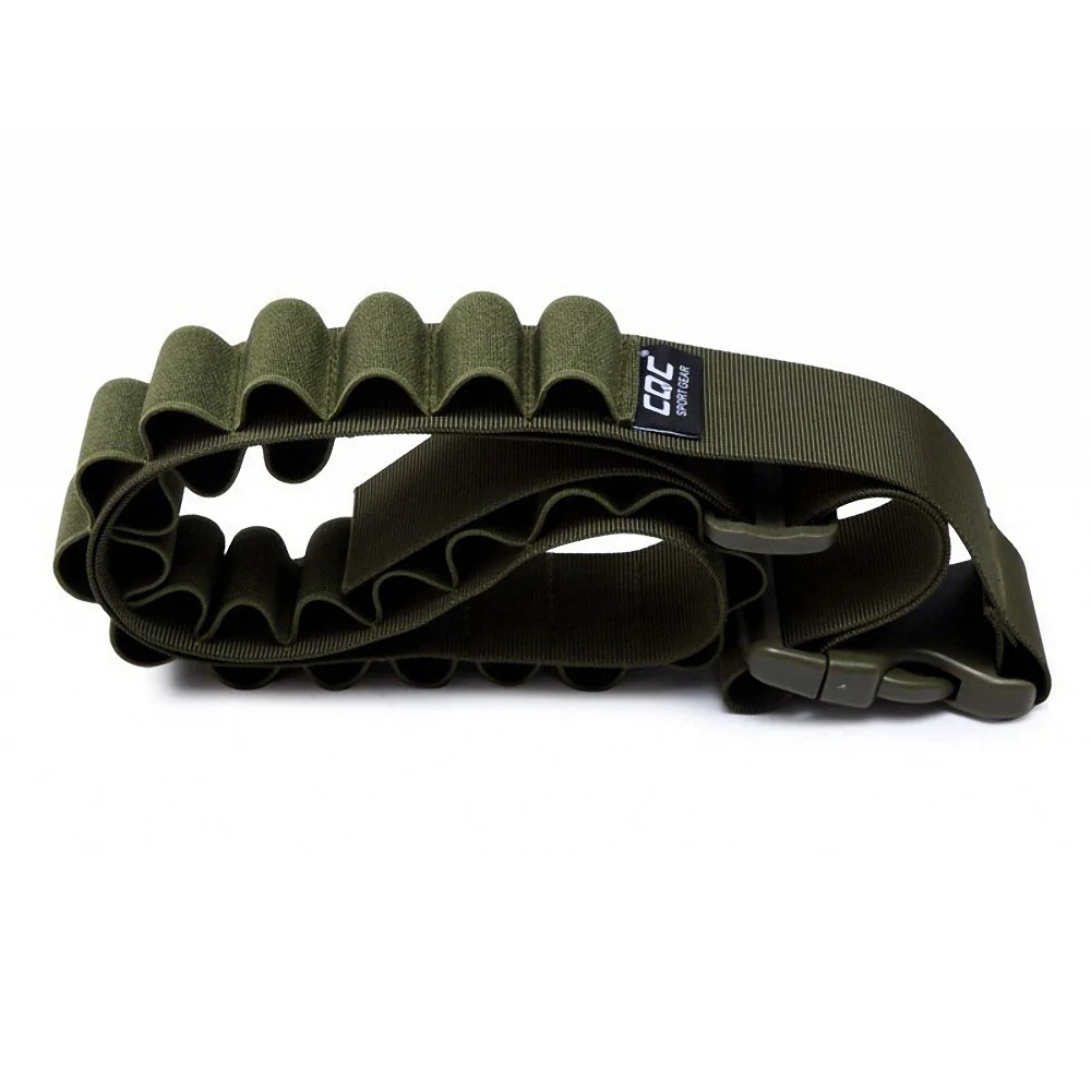 

12G 27 Rounds Tactical Bullet Holder Ammo Pouch Belt Airsoft Shot Pistol Gun Accessory Camping Hunting Cartridge Holder Purse