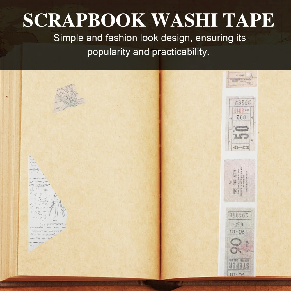 

5 Rolls Beautiful Washi Tape Useful Decorative Adhesive Tape for DIY Craft