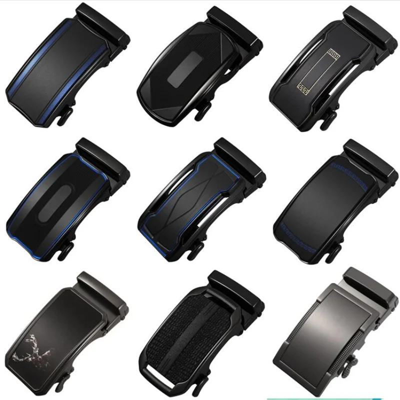 

New Men's Trend Pants Lead Casual Buckle Alloy Automatic Buckle G136-24483 Belts for Men Luxury Designer Brand 3.5cm