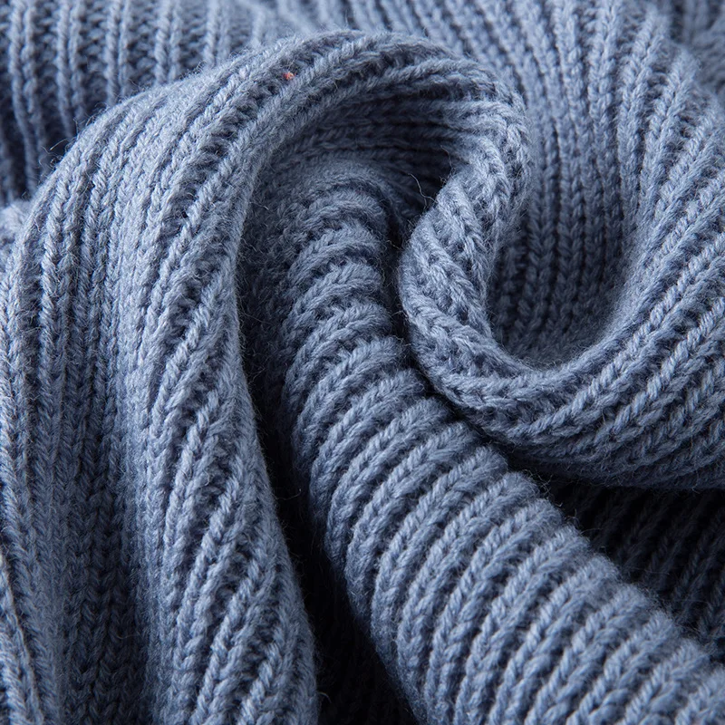 

Off Shoulder Top V Neck Sweater Cropped Sexy Flare Long Sleeve Navy Blue Fall Sweaters for Women Fashion Spring Autumn Knit 2021