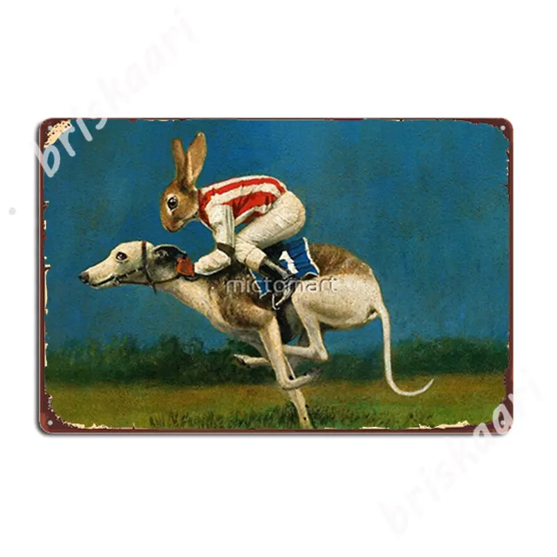

Whippet Racer Metal Signs Wall Designing Club Home Poster Tin sign Posters