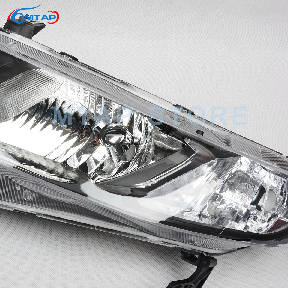 Налобный фонарь MTAP для переднего бампера 2 шт. лампа в сборе Белый Сигнал поворота