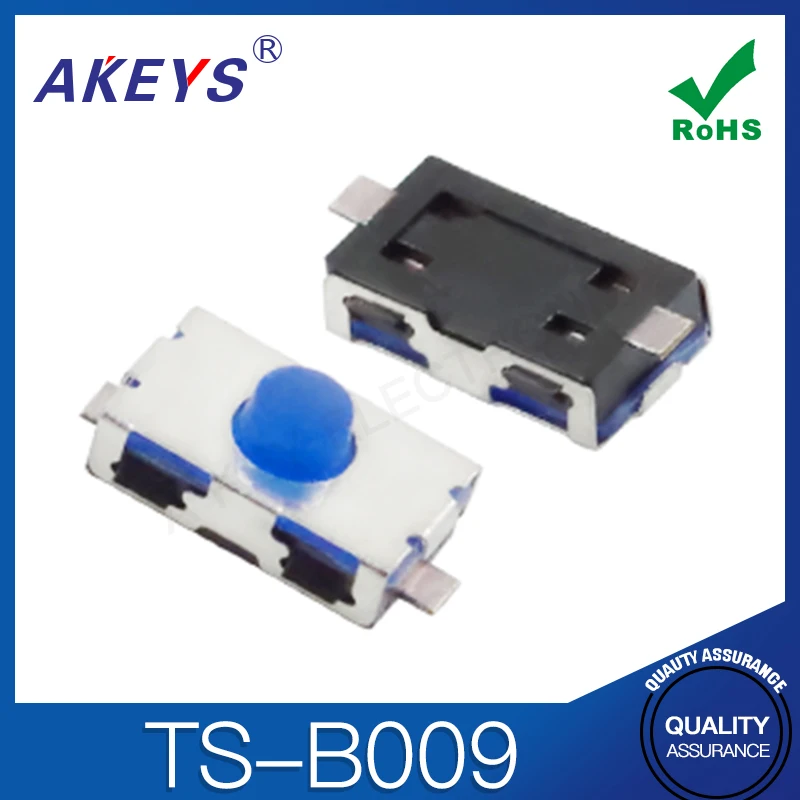 20 шт TS-B009 Вертикальная нашивка Touch Switch 2 фута 3 8*6 вертикальная Закрытая синяя