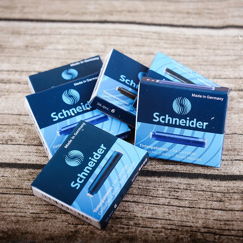 Набор чернильных картриджей Schneider tintenпатронен 6602 6 шт. в коробке