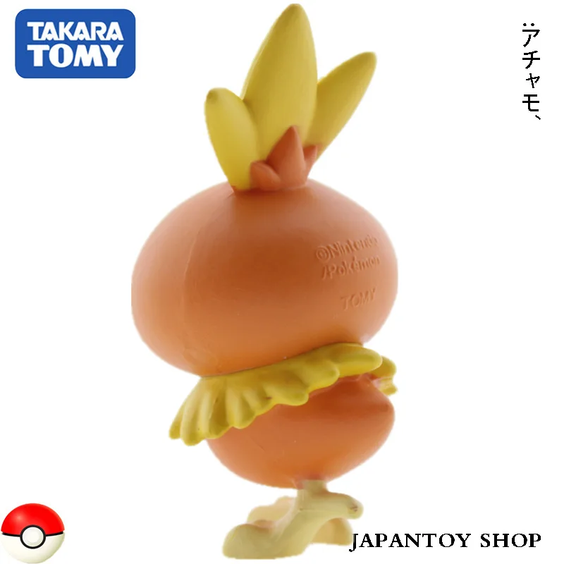 Takara Tomy настоящая коллекция монстров EX Asia-04 Torchic Pokemon статуэтки аниме солнце и луна