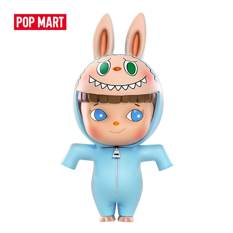 POP MART LABUBU фигурка мальчика кукла Двоичная экшн подарок на день рождения Детская