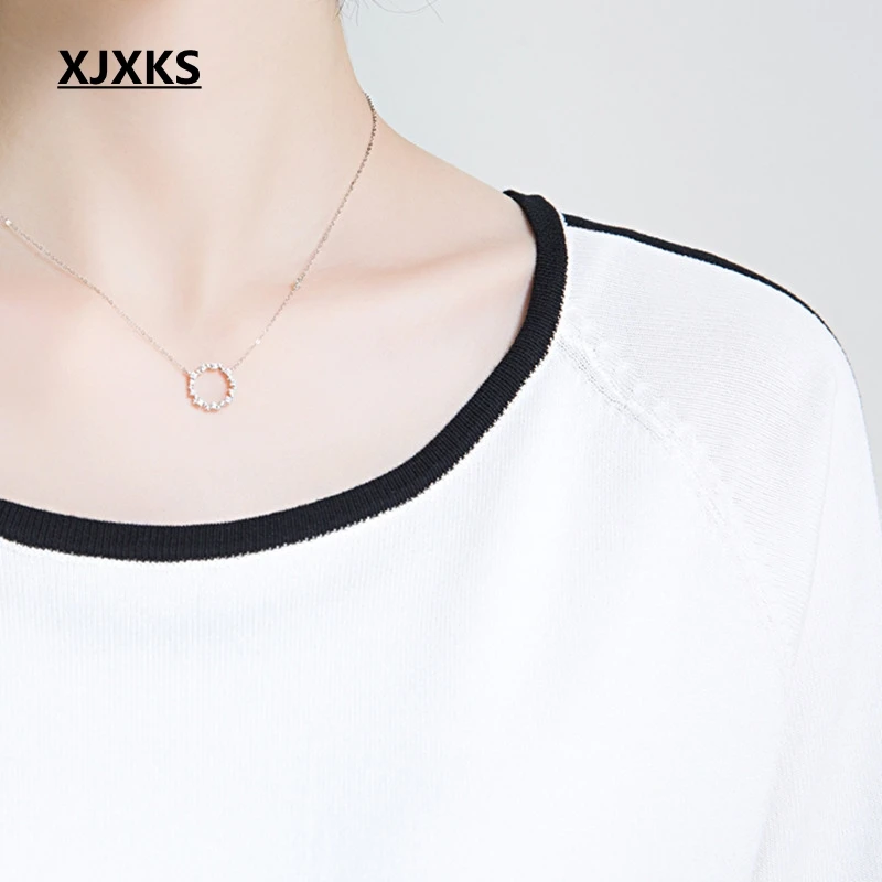 Женская футболка с коротким рукавом круглым вырезом и | одежда