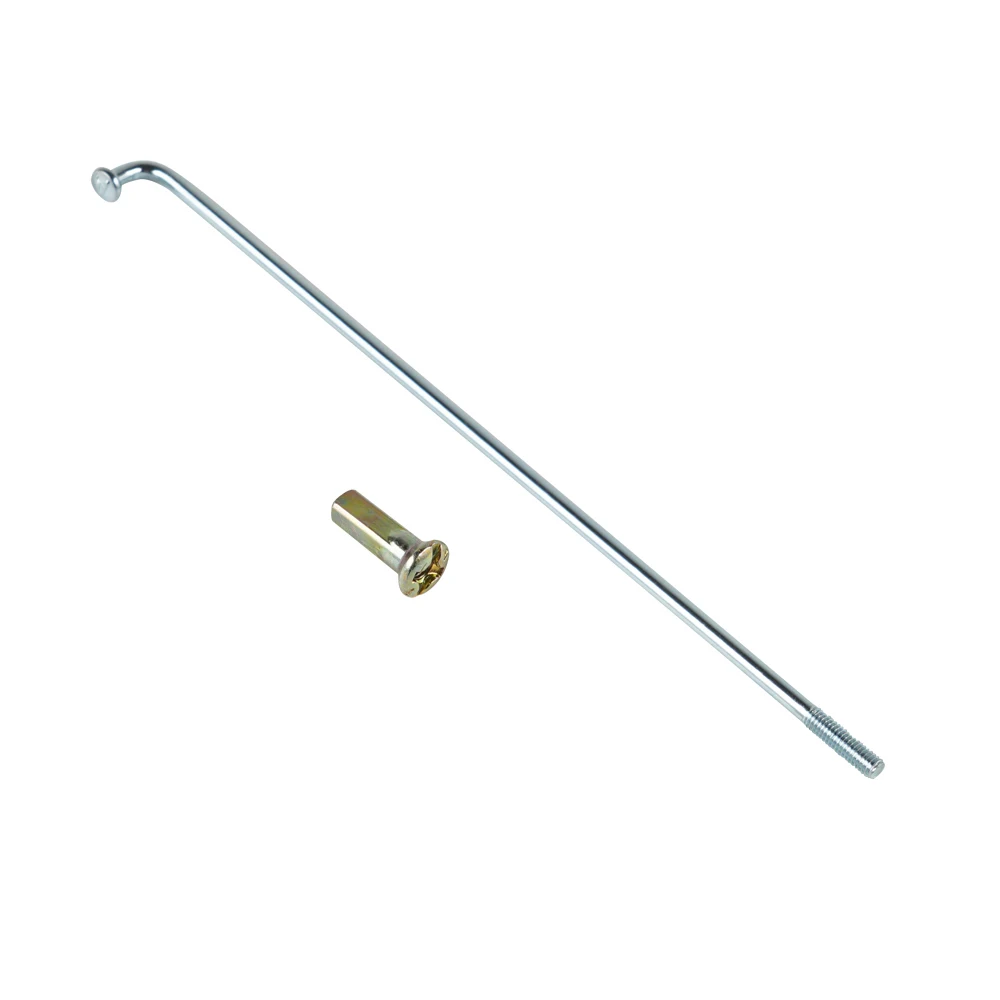 

17'' Wheel Spokes for Honda SS50 C70 CL70 CT90 CT110 C110 CD70 with 36 Hole Rims Rear Spokes Nipple Kit Zinc Plated for Honda