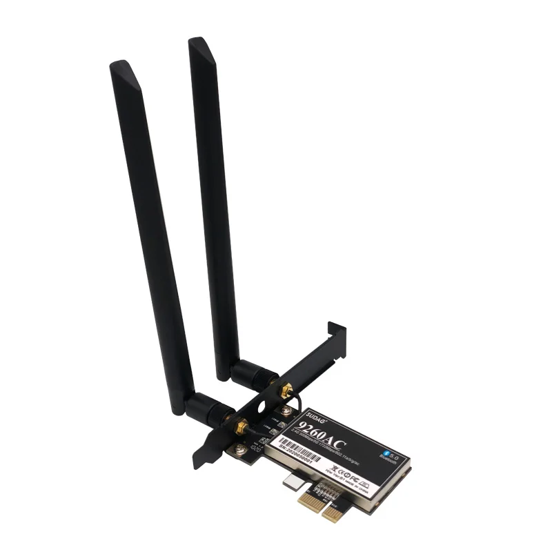 Беспроводная сетевая карта NGFF 9260NGW 1 73 Гбит/с Wi Fi для Intel ac 9260 2 4 ГГц/5 ГГц 802.11ac Bluetooth 5