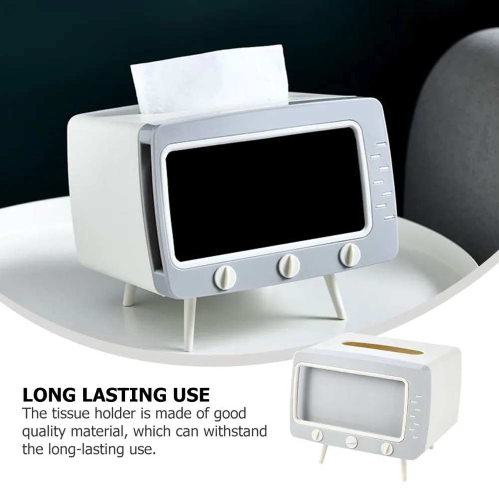 

1pc Household Tissue Box Creative Tissue Dispenser Container Tissue Case