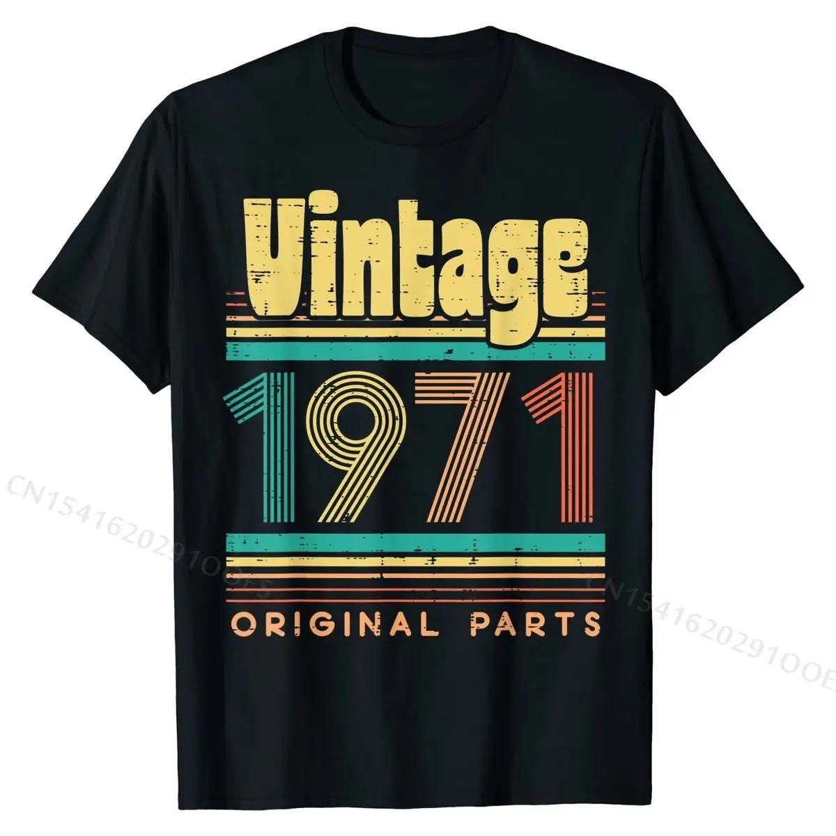 Футболка мужская хлопковая с оригинальными деталями в винтажном стиле | Мужская