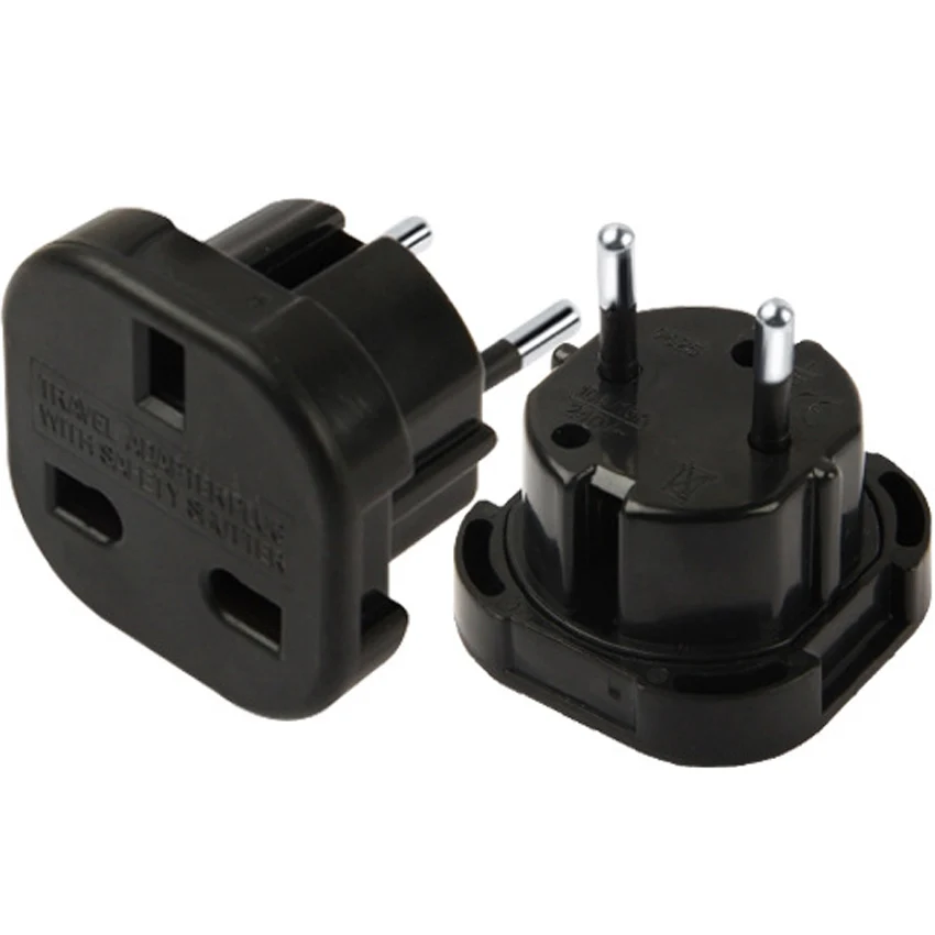 Универсальное зарядное устройство с заземлением переходник из меди и вилкой