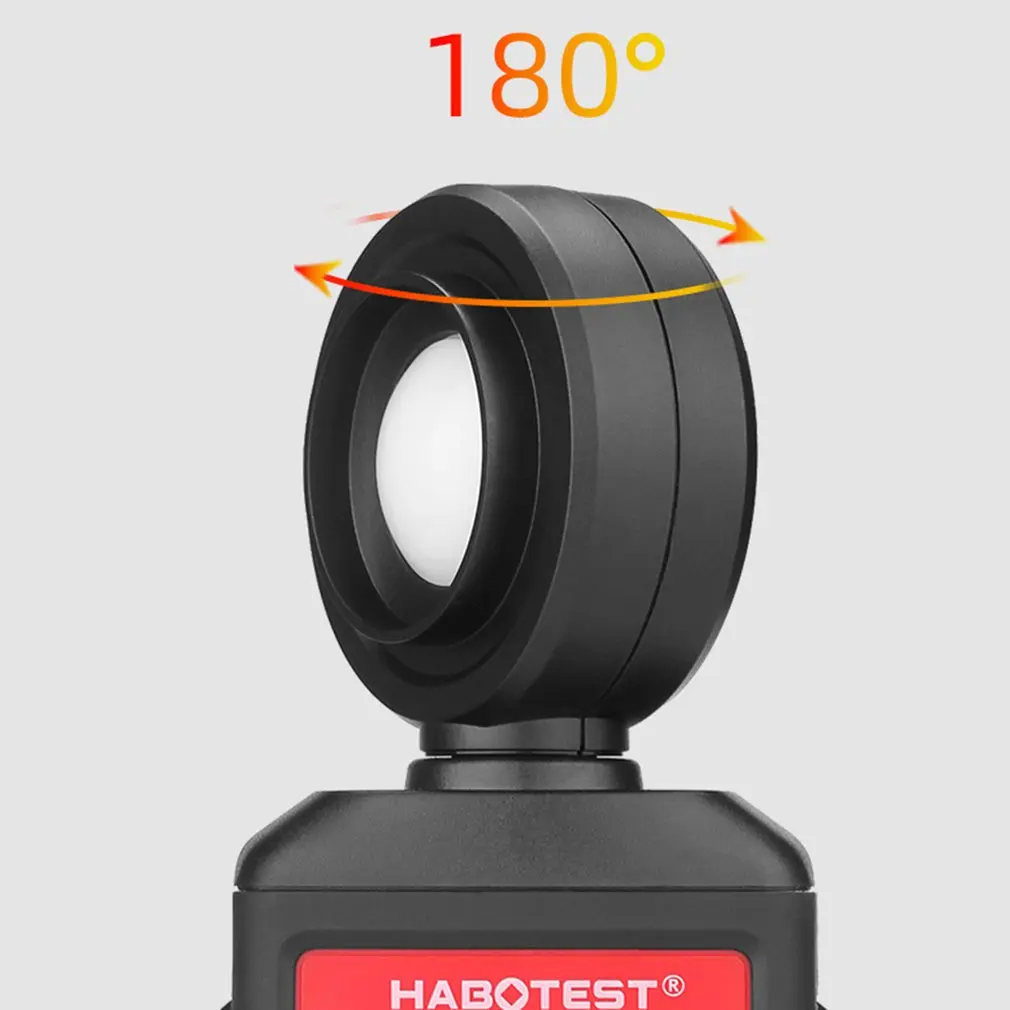 Light Meter Handheld LED Lux Data Hold Precision Illuminometer Photometer HABOTEST HT620 Professional |