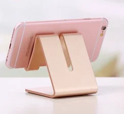 Универсальный металлический держатель для телефона и планшета настольный