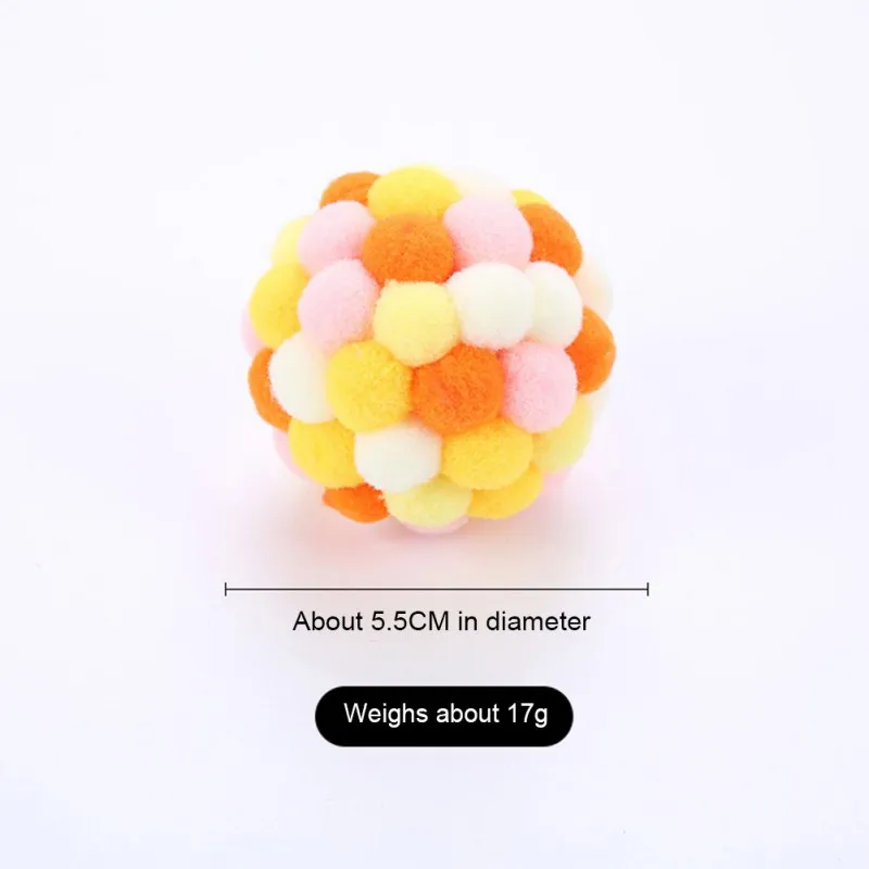 Плюшевый игрушечный мяч Когтеточка для домашних животных игрушка со встроенным