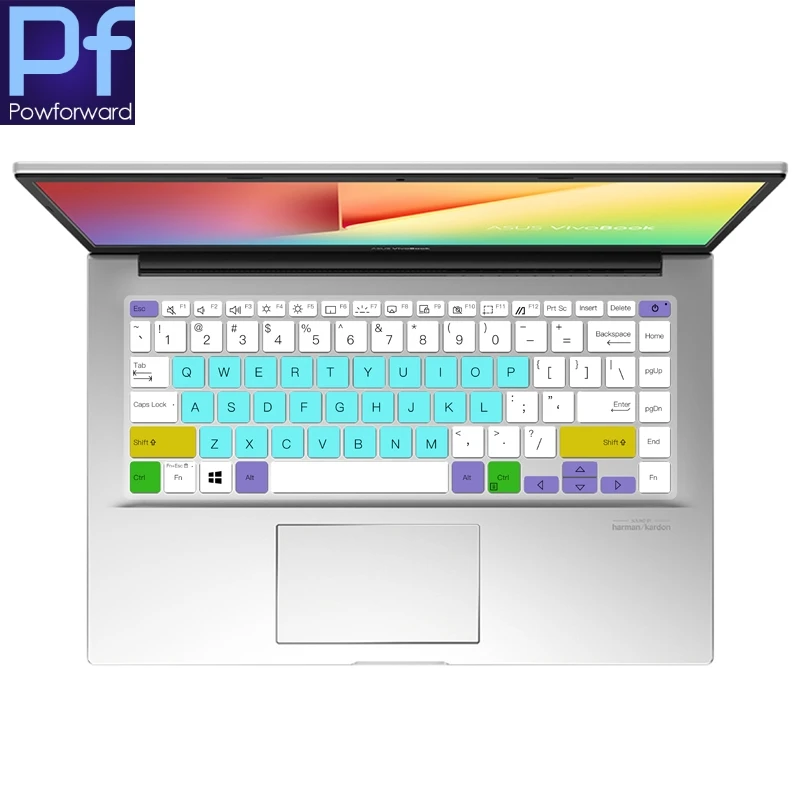 Силиконовый чехол для клавиатуры Asus VivoBook 14 X413FP X413FA X413F X413 FA FP F S14 X421FA X421IA X421 IA 2020