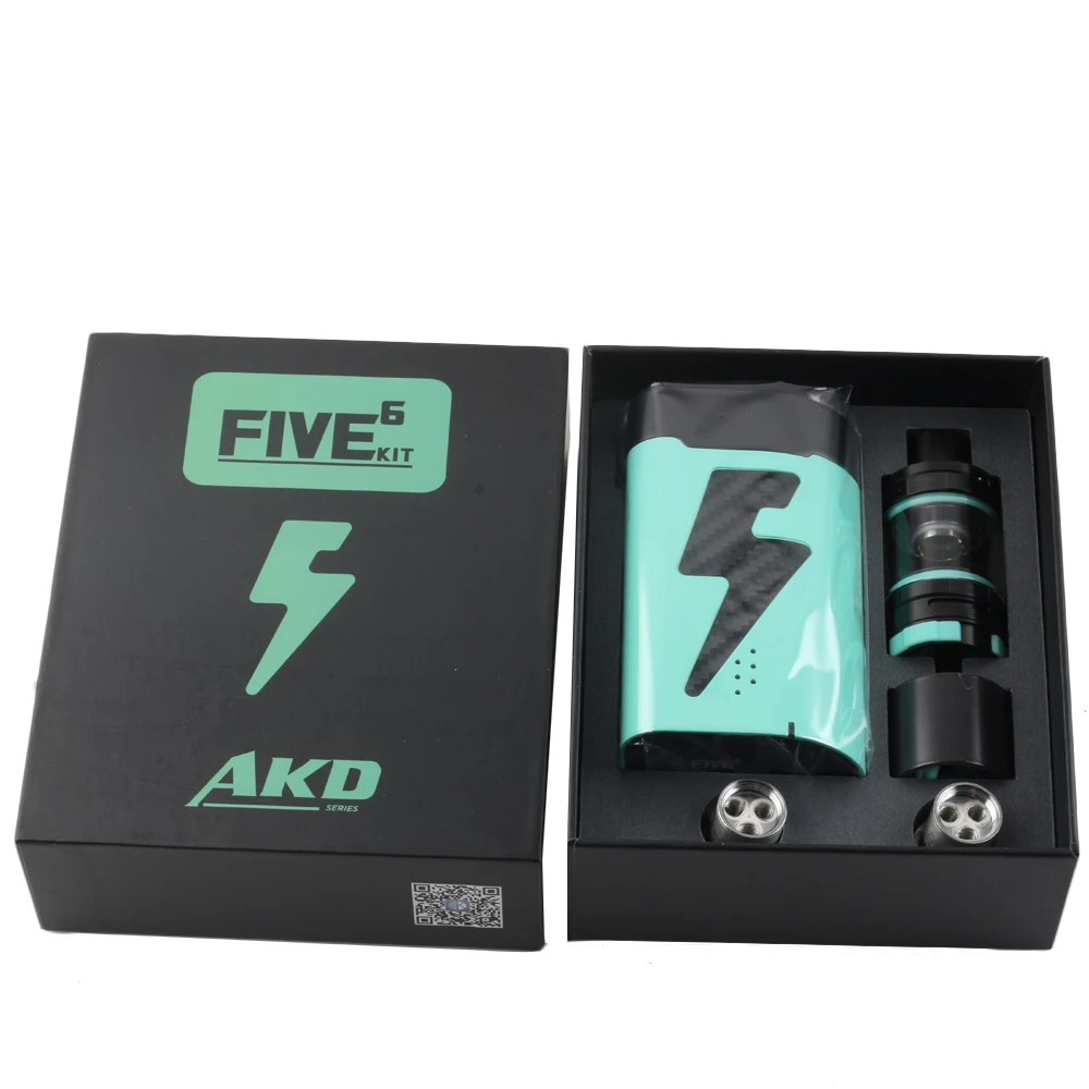 Kangertech пять 6 8 мл 222 Вт Топ система наполнения питание от 5 шт. 18650 батареи Vape Five6