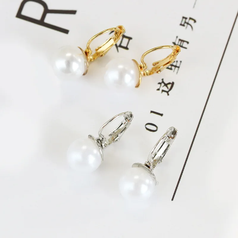 Женские винтажные серьги с золотым жемчугом летние вечерние ювелирные изделия