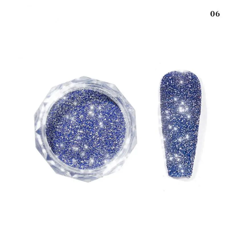 

Nail Art Powder Crystal Diamond Crush Shiny Nail Powder Flash Mix Burst Sparkle Glitter Diamond Powder Nail Art Accessories