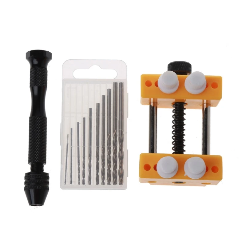 

12 шт., фиксированный держатель для ручной дрели, набор инструментов для ювелирных изделий, тиски для смолы, формы для литья