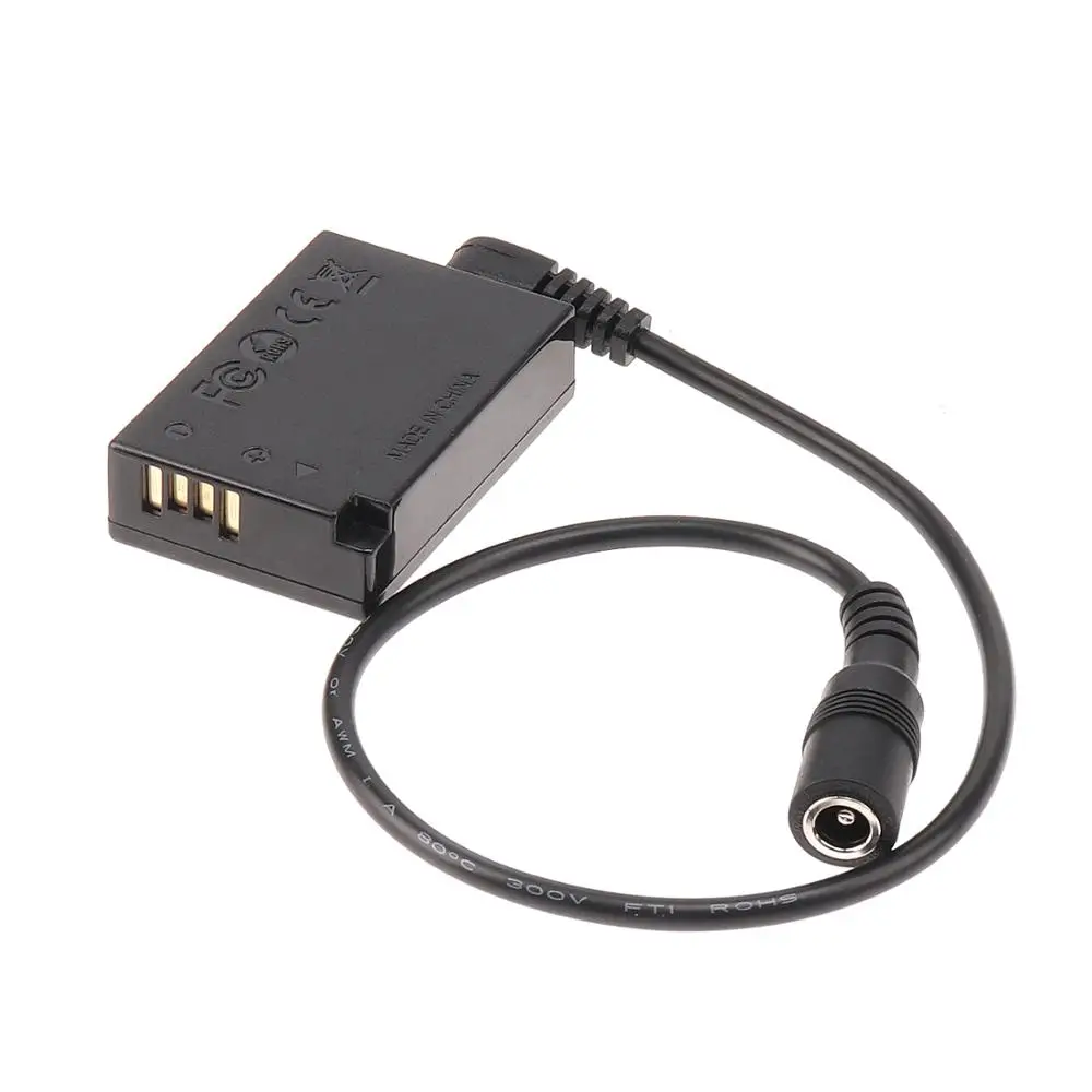 LP E17 адаптер для фиктивного аккумулятора DC муфта 5 5*2 1 мм кабель Canon EOS M3 M5