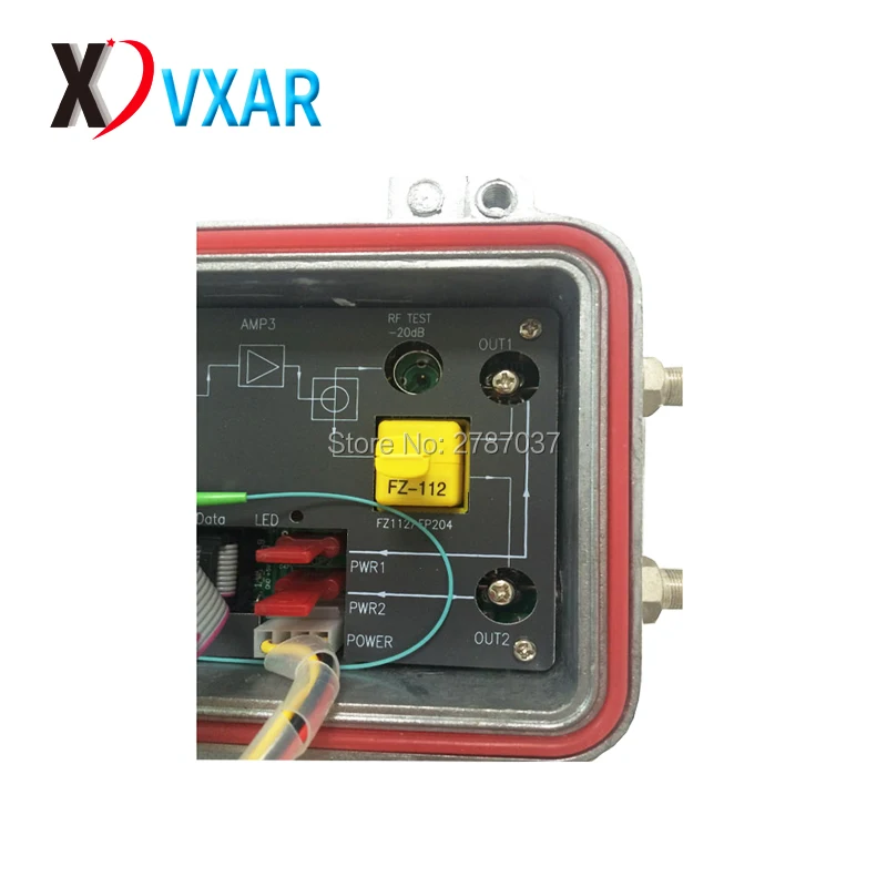 Catv уличный оптоволоконный узел 2 выхода оптический приемник AGC|optical receiver|fiber optic