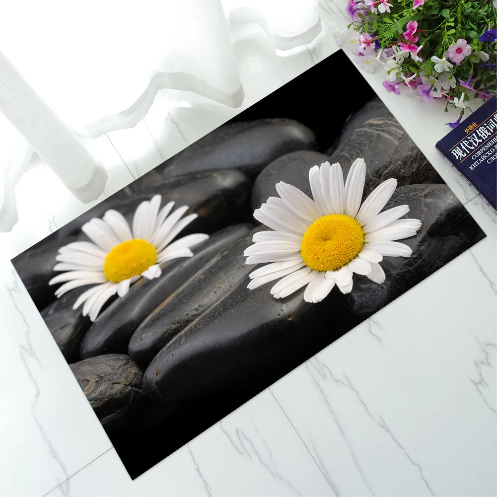 3D камень Гостиная коврик Кухня ковер доказательство воды на открытом воздухе