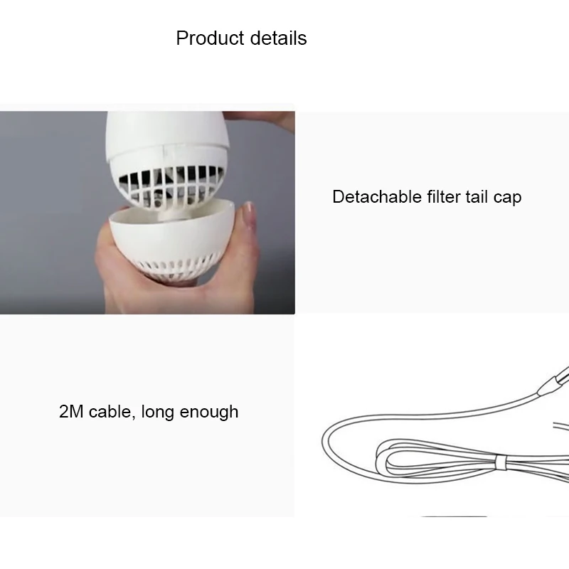 

2-In-1 Portable Dog Dryer Dog Hair Dryer and Comb Brush Pet Grooming Cat Hair Comb Dog Fur Blower Low Noise Hair Dryer