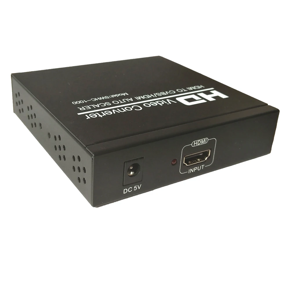 Преобразователь HDMI в AV CVBS композитный аудио-адаптер Поддержка 1080P PAL NTSC HDCP