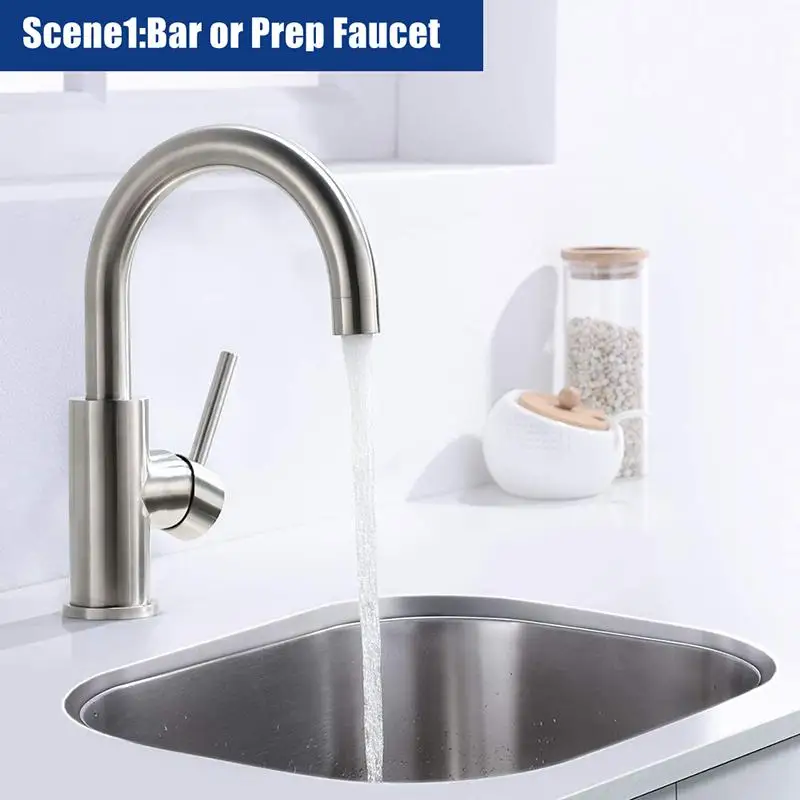 Смеситель для раковины в ванную комнату из нержавеющей стали кран умывальника