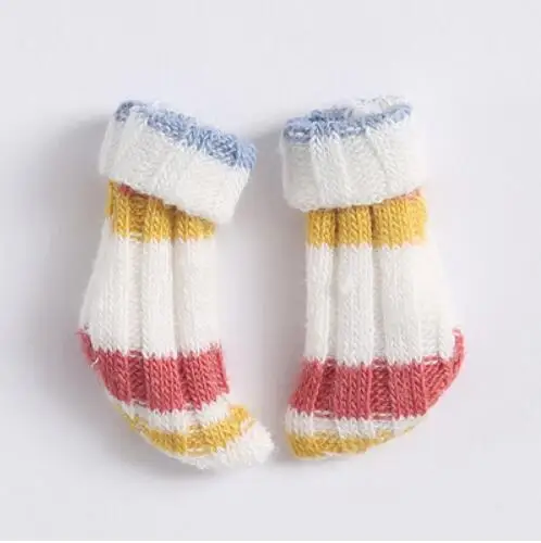 stripe 1 1 пара, мода 1/6, кукольные носки для OB11 obitsu 11 Holala Blyth Doll, короткие носки для куклы, аксессуары для обуви - Цвет: stripe 1