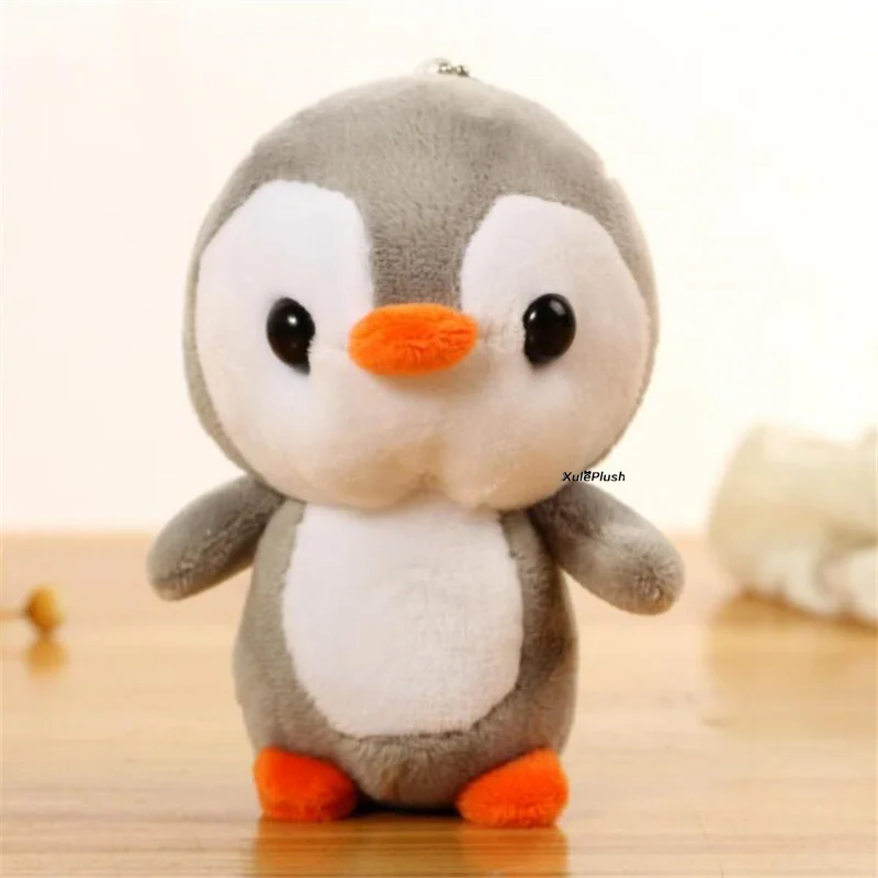 4 цвета прибл. Sweet 12 см Плюшевая игрушка в виде пингвина брелок подарок|plush toys|stuffed