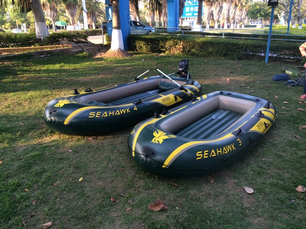 INTEX морской Орел три человека надувная лодка каяк резиновый плот утолщенная