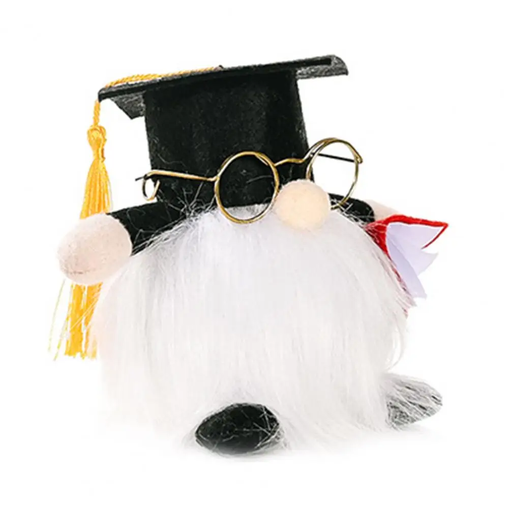 

Doll Decor Decorative Cute Polyester LED Beard Man Doll Display for Home