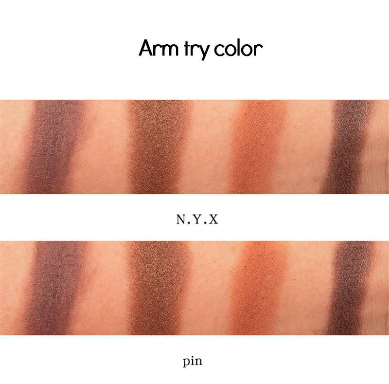 16 цветов s тени для век Палитра кремовые пигментированные мерцающие матовые