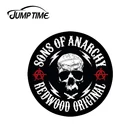 Время прыжка 13x13 см для сынов анархии автомобильные наклейки автомобильные аксессуары Переводные водонепроницаемые солнцезащитные для ремонта украшения багажника