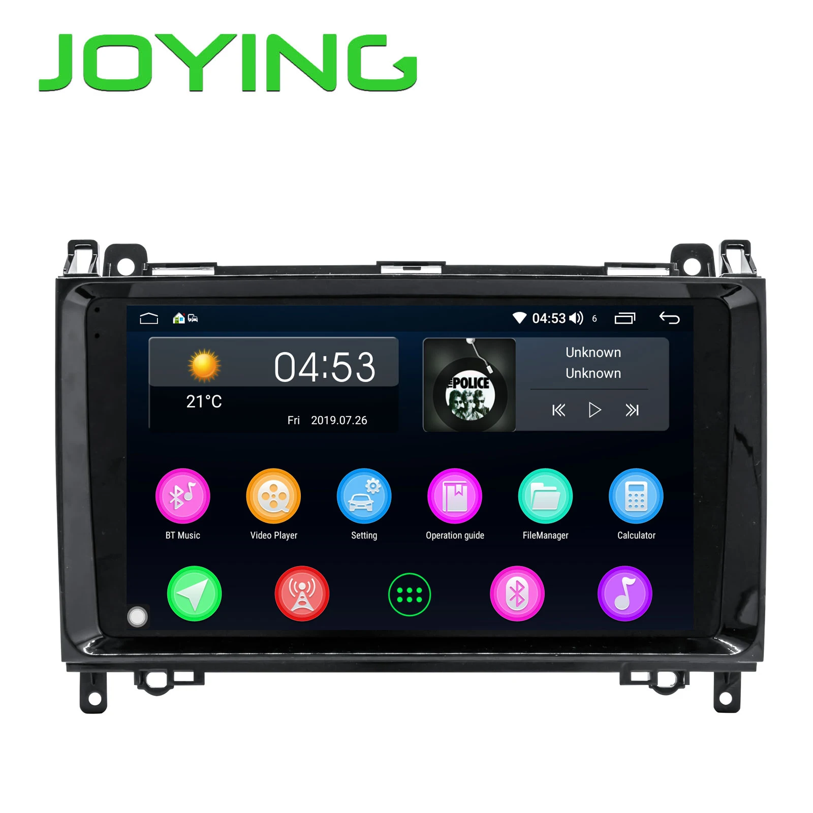 JOYING Android 8 1 ядерный 9 дюймовый IPS 2 Гб автомобильный радиоприемник головное
