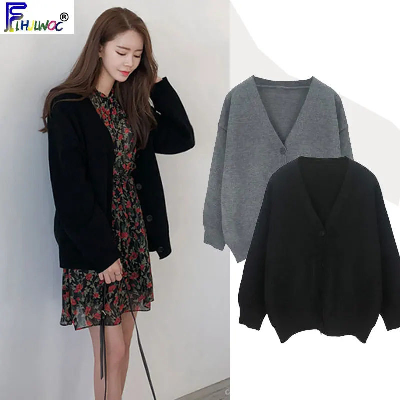 Осенне зимняя верхняя одежда модные женские повседневные свободные топы с