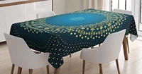 design mandala digital moroccan geometric sign of universe folkloric design print custom table cover
