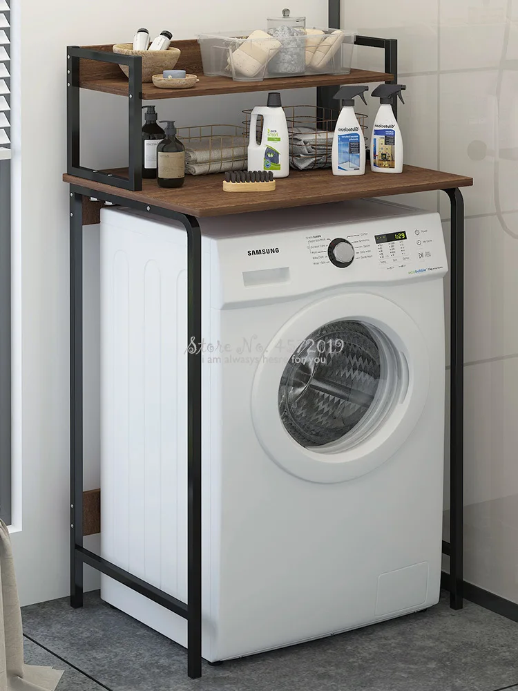 

High capacity Floor-standing Bathroom Storage Shelf Floor Toilet Washbasin Washing Machine Storage Rack Kitchen Shelf Organizer